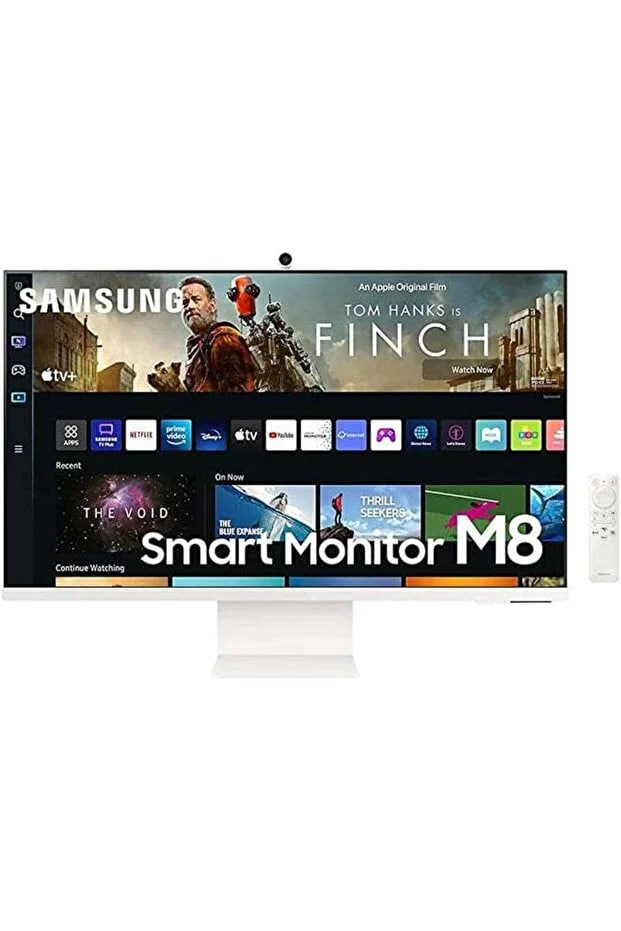 Samsung 32 inch M8 4K UHD Flat Monitor, With Smart TV Experience and Camera, Max 60Hz Refresh Rate,